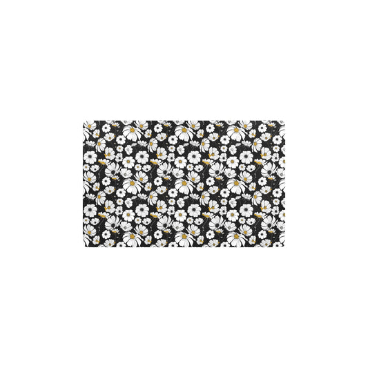 Daisy Pattern Print Design 02 Kitchen Mat