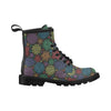 Chakra Mandala Print Pattern Women's Boots