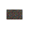 Music Note Colorful Themed Print Kitchen Mat