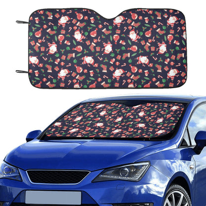 Santa Christmas Themed Print Design LKS304 Car front Windshield Sun Shade