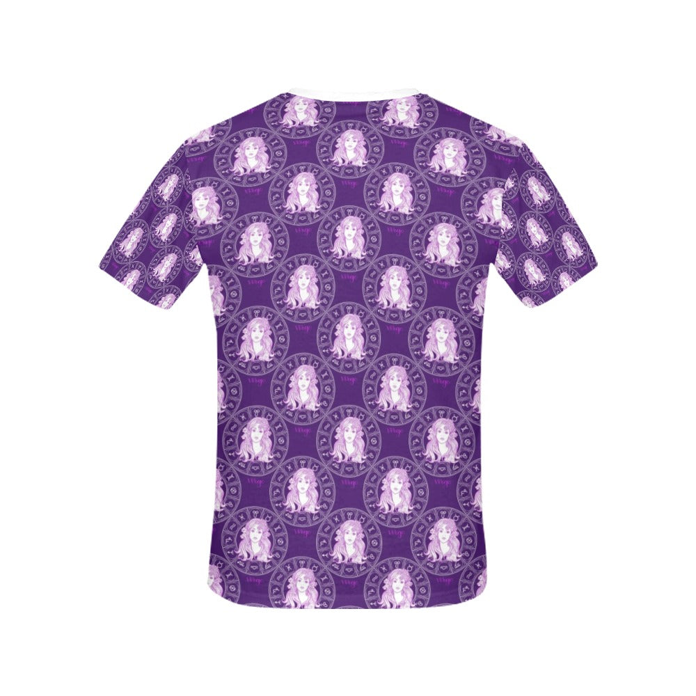 Virgo Print Design LKS301 Women's  T-shirt