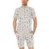 Chihuahua Pattern Print Design 02 Men's Romper