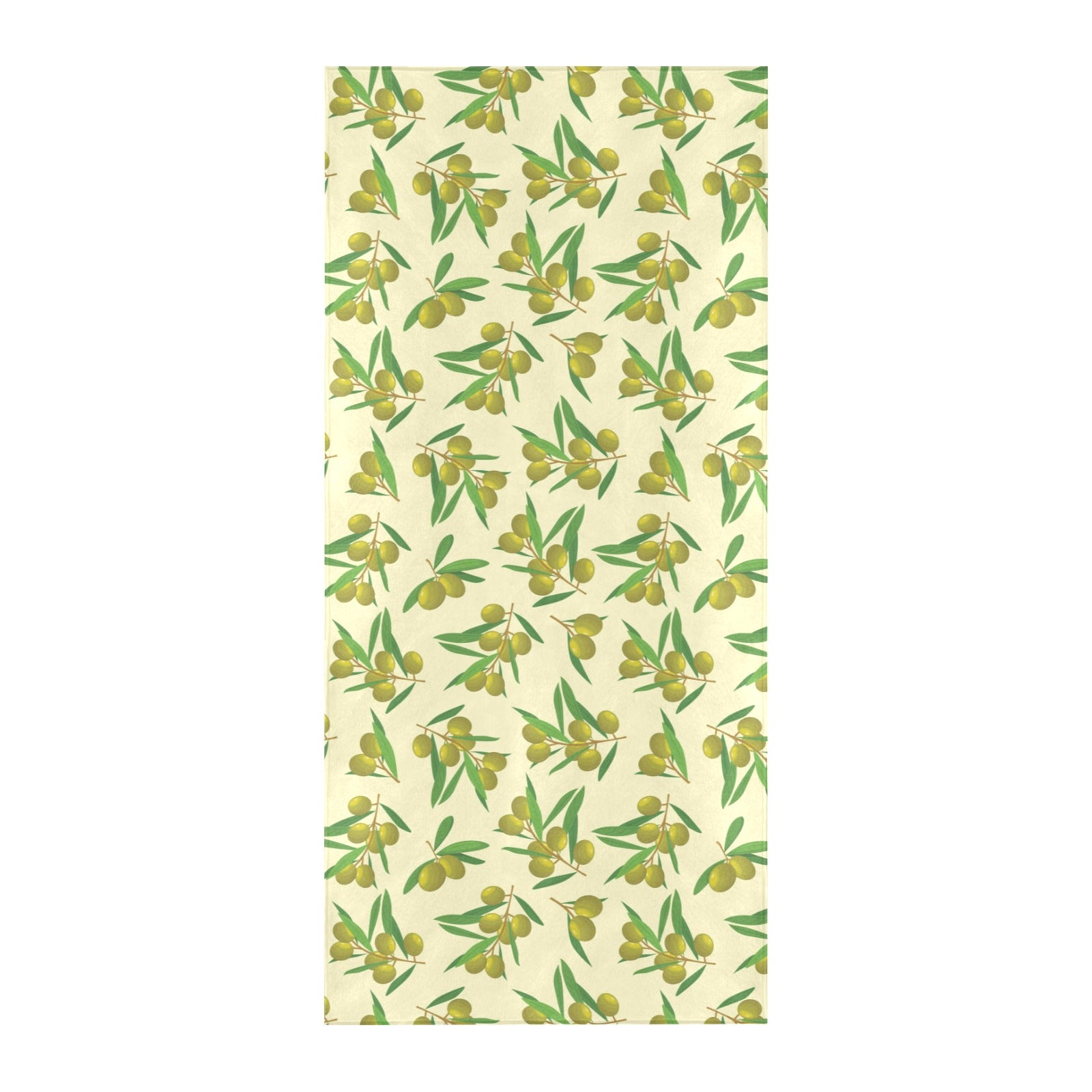 Olive Print Design LKS302 Beach Towel 32" x 71"