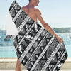 Tribal Pattern Print Design LKS305 Beach Towel 32" x 71"