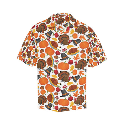 Thanksgiving Print Design LKS304 Men's Hawaiian Shirt