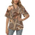 Camo Realistic Tree Forest Autumn Print Women's Hawaiian Shirt