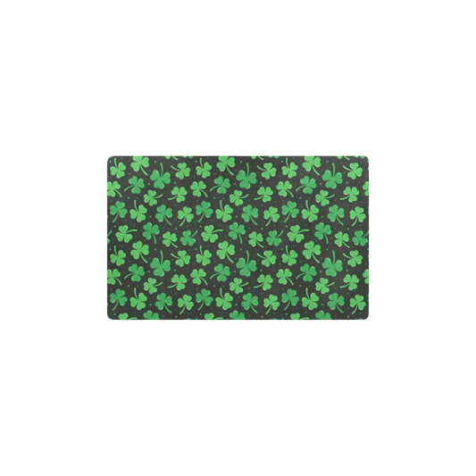 Clover Pattern Print Design 04 Kitchen Mat