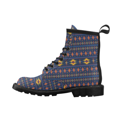 Southwest Pattern Print Design LKS306 Women's Boots
