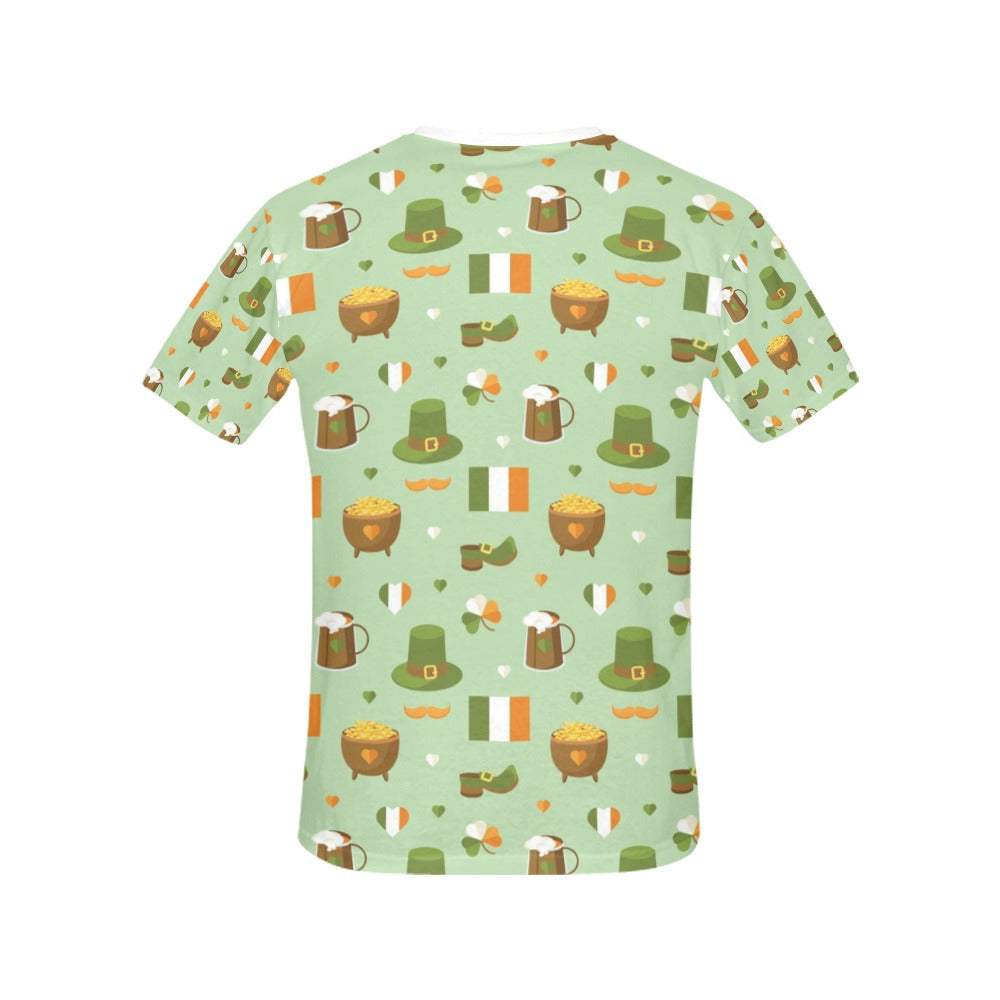 St Patricks Day Print Design LKS302 Women's  T-shirt