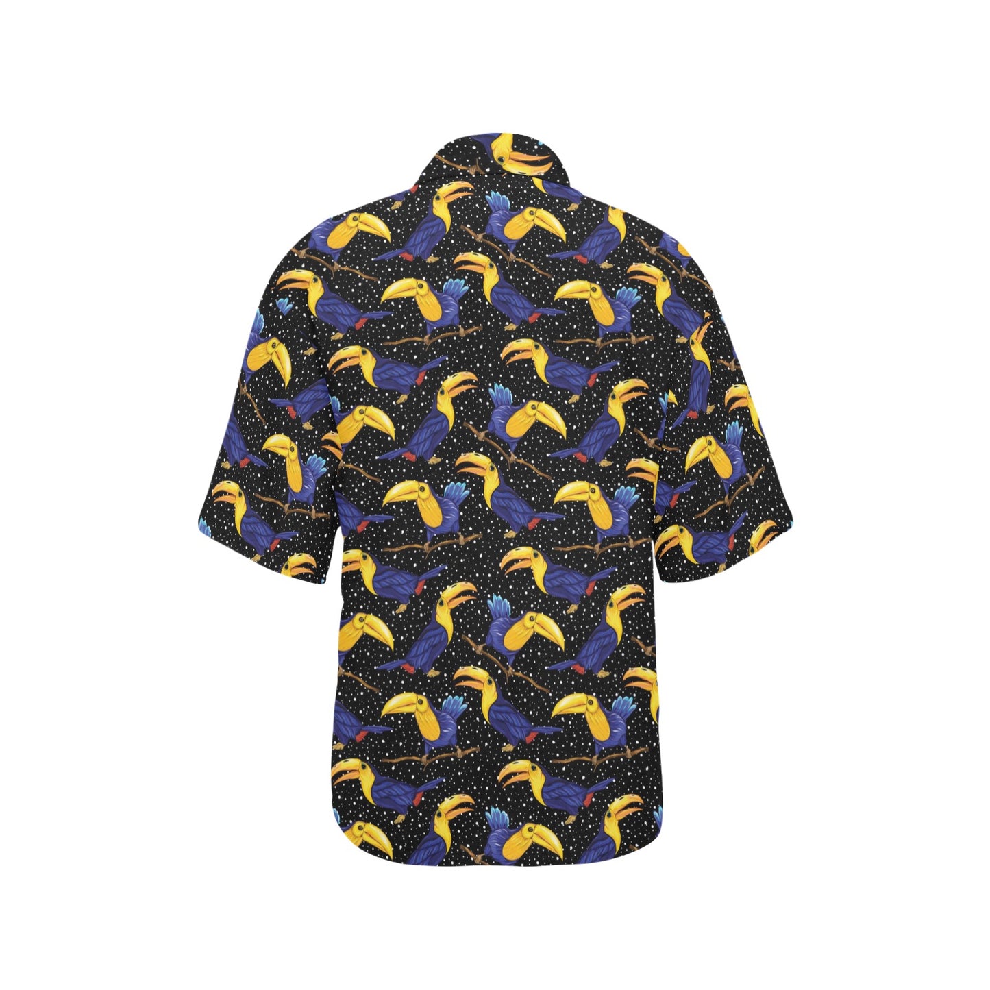 Toucan Print Design LKS307 Women's Hawaiian Shirt