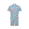 Cherry Blossom Pattern Print Design CB09 Men's Romper