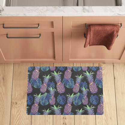 Pineapple Pattern Print Design PP04 Kitchen Mat