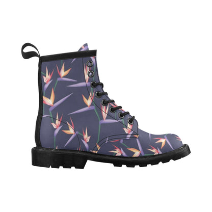 Bird Of Paradise Pattern Print Design BOP015 Women's Boots