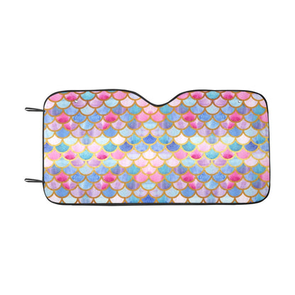 Scales Print Design LKS401 Car front Windshield Sun Shade