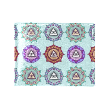 Third Eye Print Design LKS302 Men's ID Card Wallet