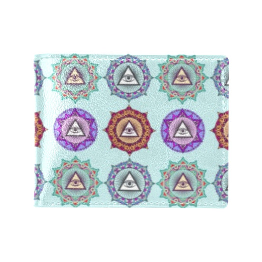 Third Eye Print Design LKS302 Men's ID Card Wallet