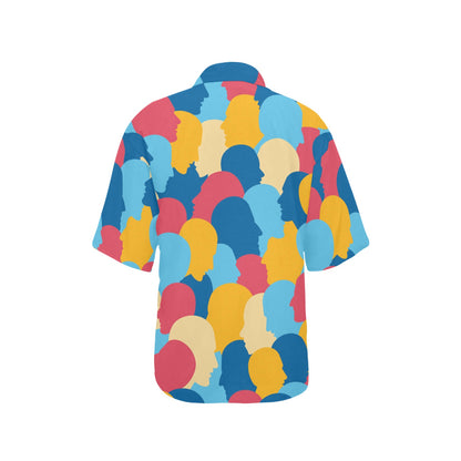 Psychology Pattern Print Design A02 Women's Hawaiian Shirt