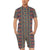 Ethnic Style Print Pattern Men's Romper