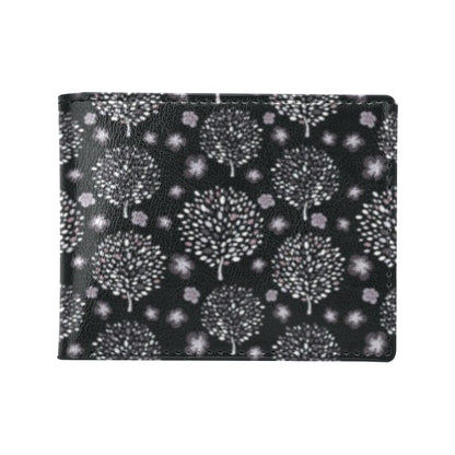 Tree Of Life Print Design LKS304 Men's ID Card Wallet