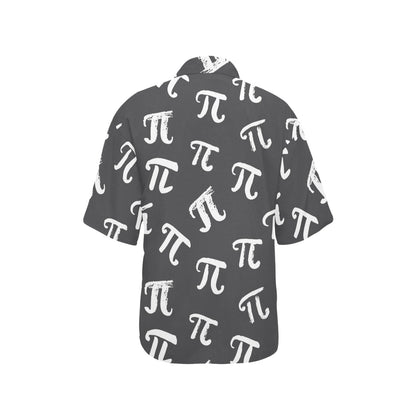 Pi Day Pattern Print Design A02 Women's Hawaiian Shirt