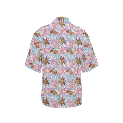 Christian Pattern Print Design 03 Women's Hawaiian Shirt