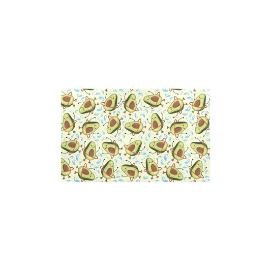Avocado Pattern Print Design AC02 Kitchen Mat