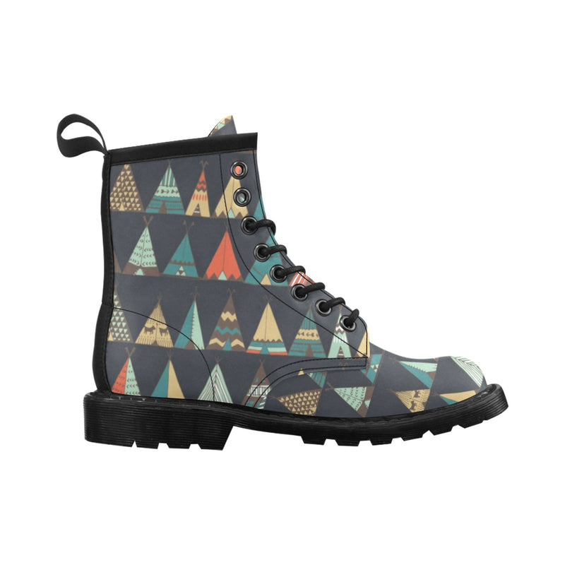 Tribal native american tent Aztec Women's Boots