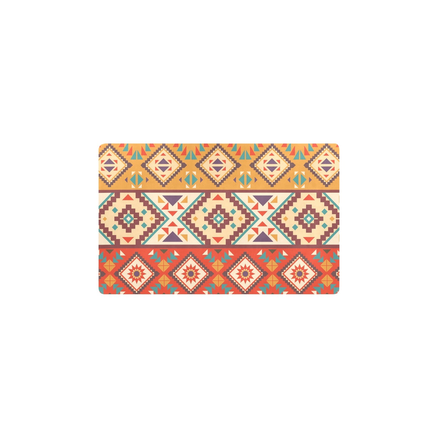 Navajo Pattern Print Design A01 Kitchen Mat