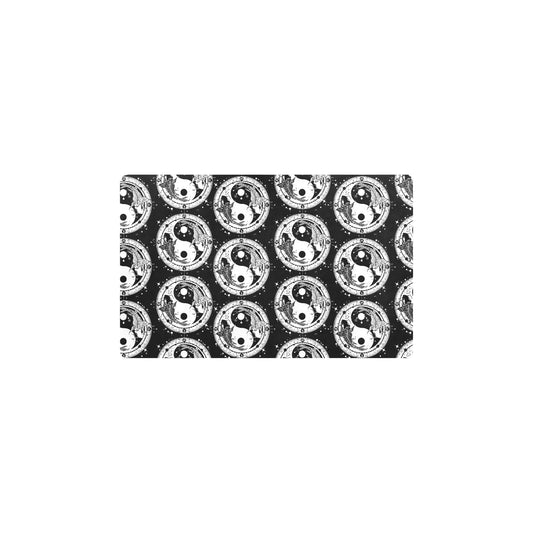 Yin Yang Koi Fish Kitchen Mat