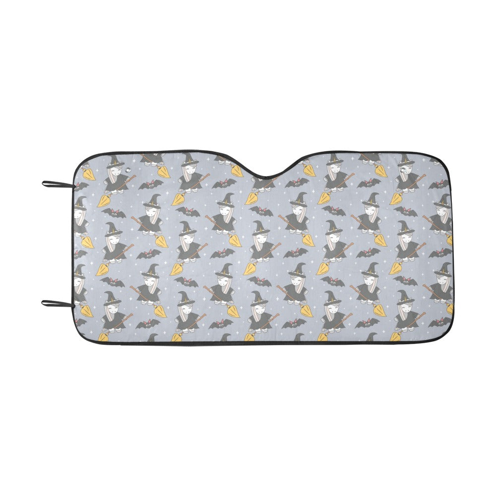 Witch Print Design LKS307 Car front Windshield Sun Shade