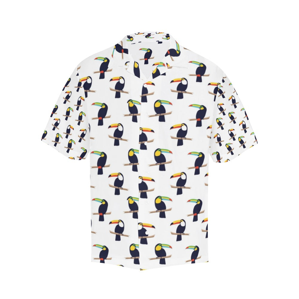 Toucan Print Design LKS305 Men's Hawaiian Shirt