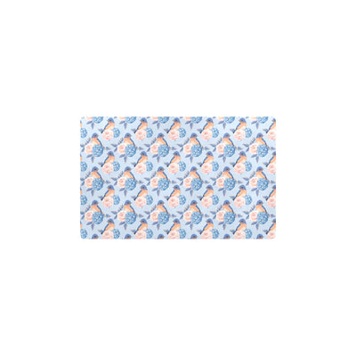 Bluebird Pattern Print Design 01 Kitchen Mat