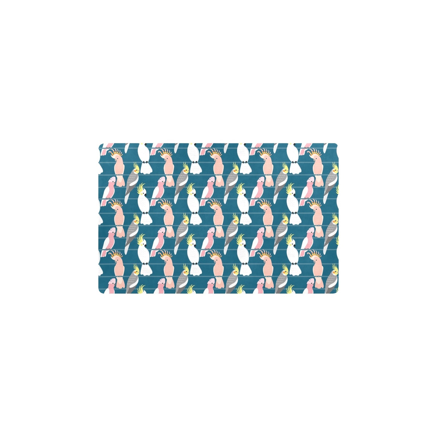 Cockatoo Print Design LKS401 Kitchen Mat