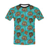 Tattoo Tiger Head Print Design LKS304 Men's All Over Print T-shirt