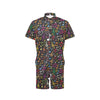 Music note Pattern Print Design A01 Men's Romper