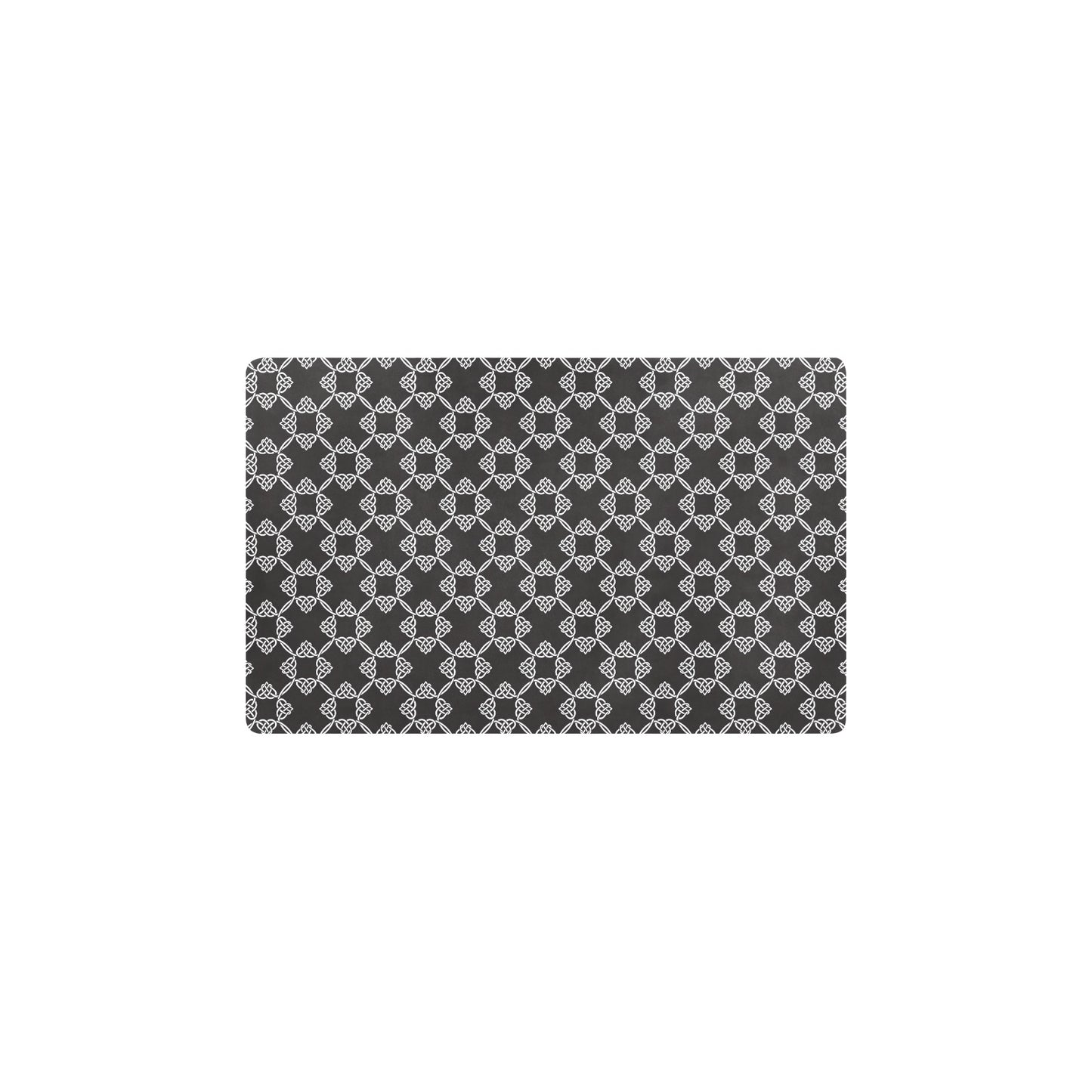 Celtic Pattern Print Design 06 Kitchen Mat