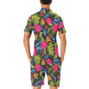 Bird Of Paradise Pattern Print Design BOP014 Men's Romper