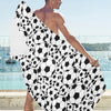 Soccer Ball Print Design LKS301 Beach Towel 32" x 71"