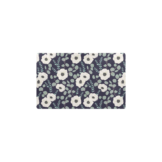 Anemone Pattern Print Design AM01 Kitchen Mat