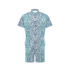 Angel Wings Boho Design Themed Print Men's Romper