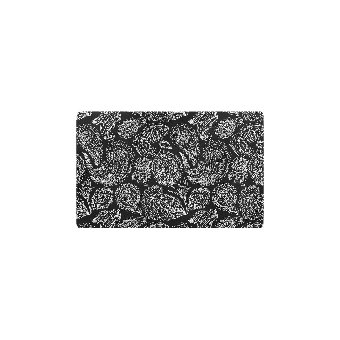 Paisley Pattern Print Design A04 Kitchen Mat