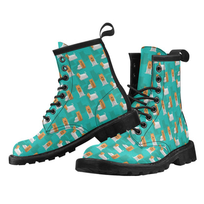 Silky Terriers Print Design LKS301 Women's Boots