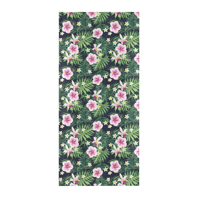 Hibiscus Tropical Print Design LKS309 Beach Towel 32" x 71"