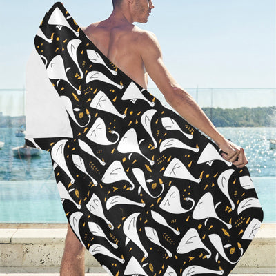 Goose Print Design LKS401 Beach Towel 32" x 71"