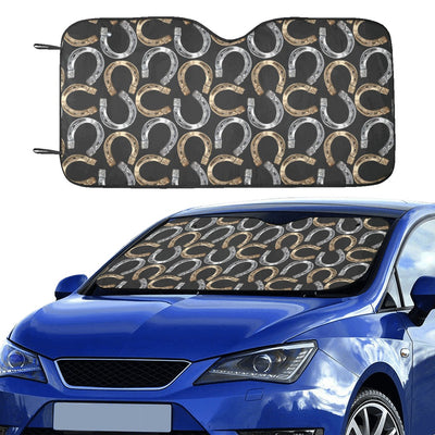 Horseshoe Print Design LKS305 Car front Windshield Sun Shade