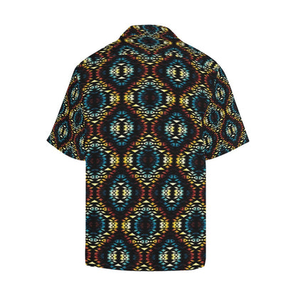 Tribal Pattern Print Design LKS309 Men's Hawaiian Shirt
