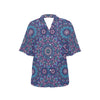 Medallion Pattern Print Design 05 Women's Hawaiian Shirt