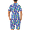 Angel Little Pattern Print Design 02 Men's Romper