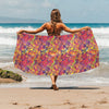 Splatter Print Design LKS303 Beach Towel 32" x 71"