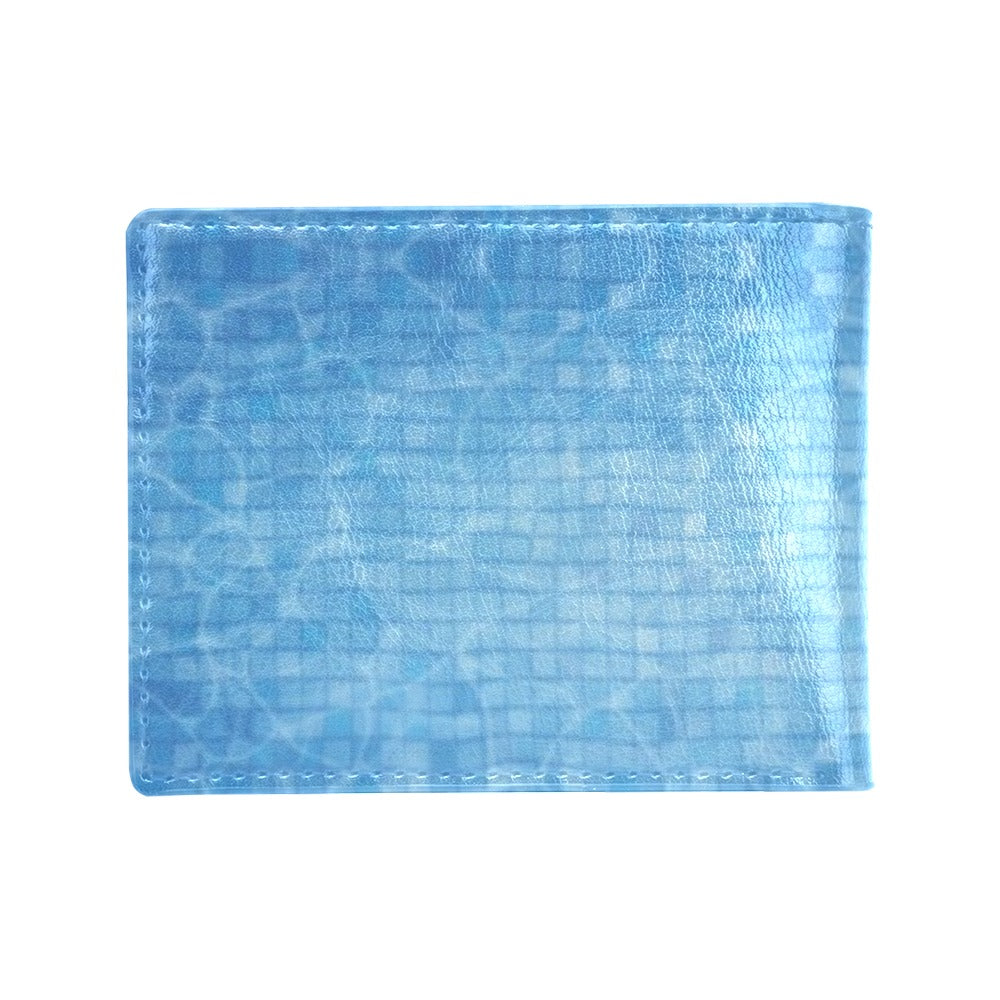 Swimming Pool Print Design LKS302 Men's ID Card Wallet